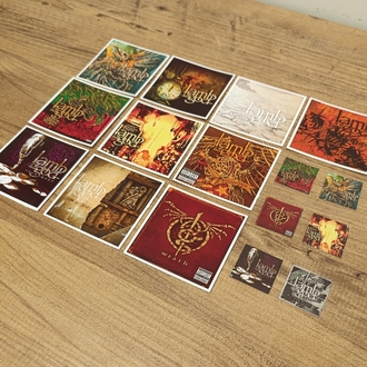 Lamb Of God Fotokart Sticker Seti
