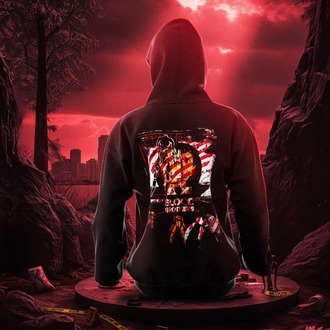 Brian: Crimson Mark Oversize Hoodie