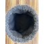 Oval burslu buklet peluş çanta