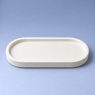 Oval Dekoratif Tepsi