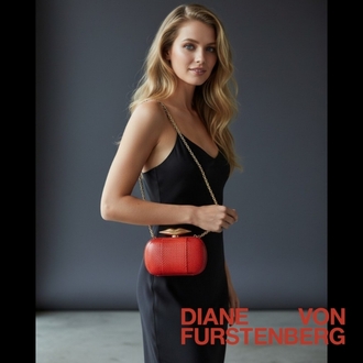 DİANE VON FURSTENBERG Phyton El & Omuz Çantası