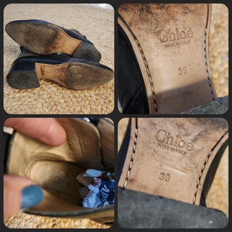 CHLOÉ | Vintage Deri Kısa Bot