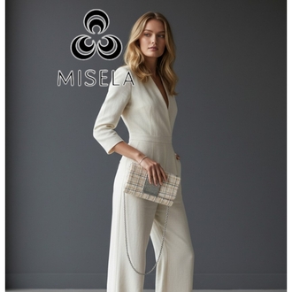 MİSELA Dokuma Clutch