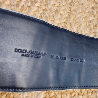 DOLCE & GABBANA Denim Kemer