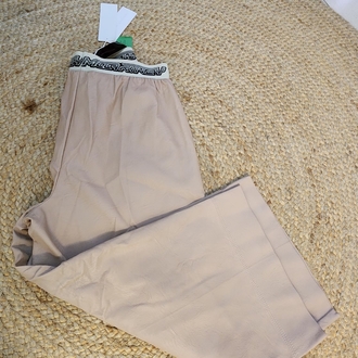 STELLA McCARTNEY | Geniş Paçalı Kısa Pantolon - Krem