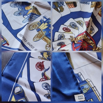 HERMÉS Silk Scarf 