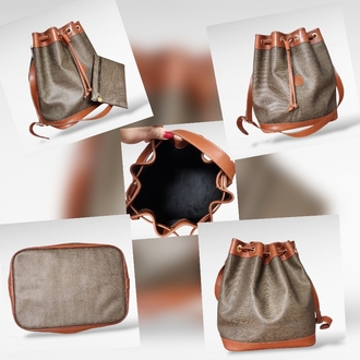 FENDİ Vıntage Monogram Bucket Bag