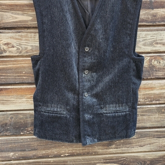 YVES SAİNT LAURENT Vintage Fitilli Kadife Yelek