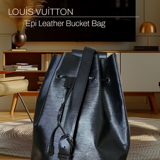 LOUİS VUİTTON Epi Leather Backpack