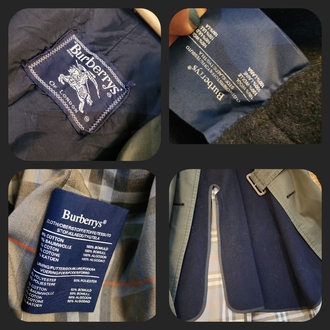 BURBERRY'S Vintage Trençkot Asker Yeşili