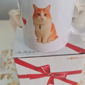 Leo baskılı kupa