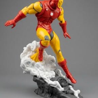 3 D İron Man Figür