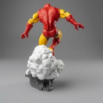 3 D İron Man Figür