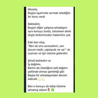 18-24 Ağustos - Yetersizlik Duygusundan Kurtul Grup Programı