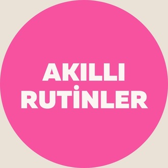 14-20 Nisan Akıllı Rutinler Grup Programı