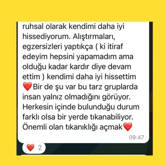 Erken Kayıt İndirimi: 28 Temmuz-3 Ağustos Stresini Hafiflet Grup Programı