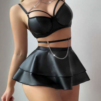 Hionn Fantezy Deri Set 