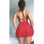 Heather Red Fantezy Gecelik