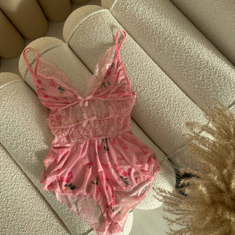 Büyük Beden Bodysuit Pinkflow