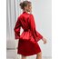 Locky Saten Sabahlık İkili Set