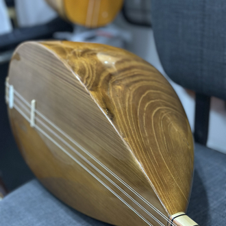 Tam Profesyonel Oyma Dut Bağlama (18 Yıllık Kurumuş Tekne / Kanada Kapak)