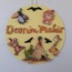 Boho Animals Ahşap Kapı / Duvar Süsü