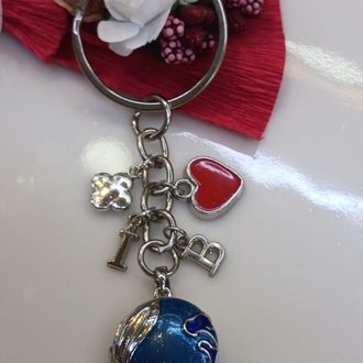 Dünya Anahtarlık Charm