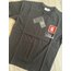 Rhude Siyah Baskı Tshirt