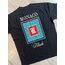 Rhude Siyah Baskı Tshirt