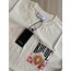 Rhude Beyaz Baskı Tshirt