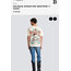 Balmain Signature Western Ekru Tshirt