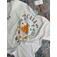 Casablanca Casa Way Baski Beyaz Tshirt