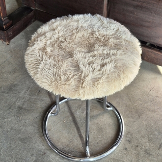 Mid-Century Modern Krom Tabure