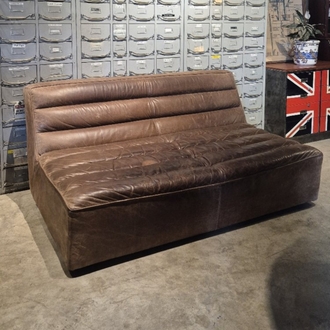 Timothy Oulton“Shabby” deri kanepe