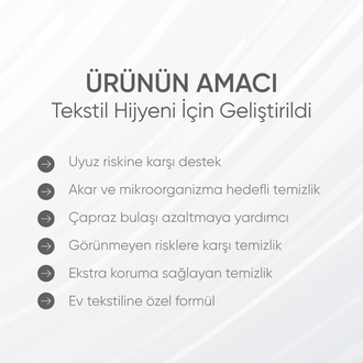 Dermotitte. Uyuz ve Akar Karşıtı Enzimatik Tekstil Deterjanı |