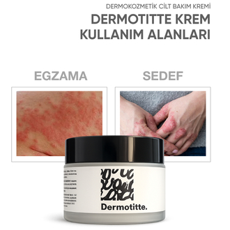 Dermotitte Egzama ve Sedefe Eğilimli Ciltler  Onarıcı ve yatıştırıcı Bakım Kremi 