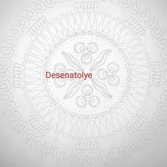 Milet işi desen şablonu