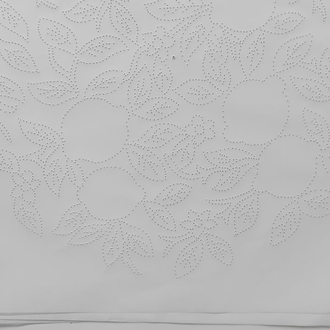 Limon motifli modern çini şablon