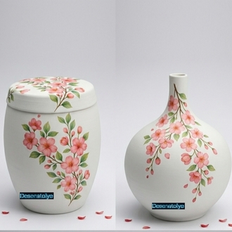 Sakura dalı şablonu 