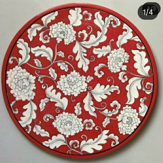 Modern çini deseni
