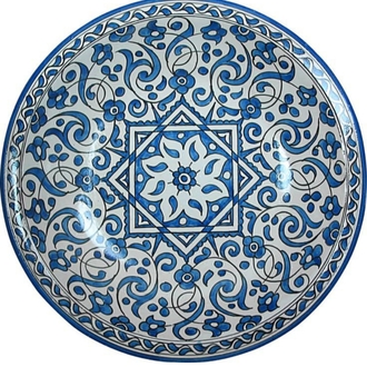 Modern çini şablon