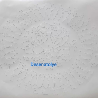 Milet işi desen şablonu