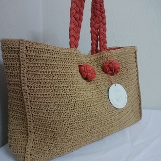 Mel's Naturel Chic Bag / Red