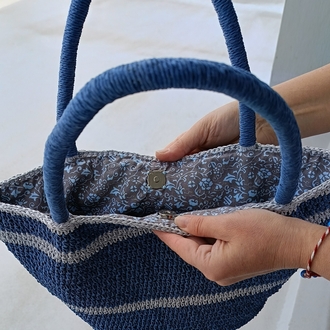Denim&mavi el çantası