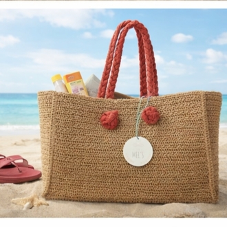 Mel's Naturel Chic Bag / Red