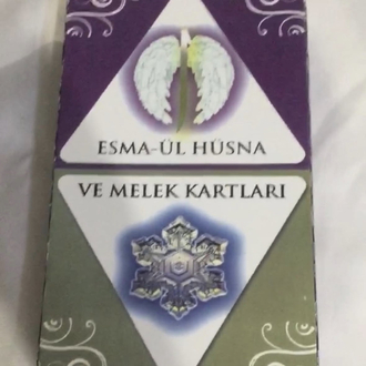 Esma-ül Hüsna ve Melek kartları 