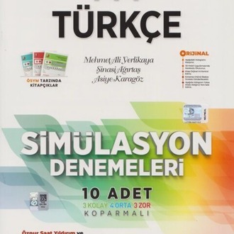 3D YAYINLARI TYT TÜRKÇE SİMÜLASYON DENEMESİ GÜNCEL BASKI
