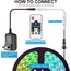 DC5-24V Volt Pixel Kontrol Cihazı RF Kumandalı