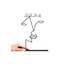 DEZ Inçe Çizgi Yüz Metal Stand Tasarım DEZNC28X17MTLEDN