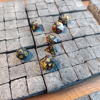 Gri Taş Orjinal Dungeon Zemin Tile Set